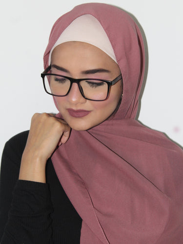 Light pink jersey underscarf | the desimod hijabs and modest wear Dubai united arab emirates